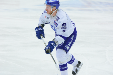 Tobias Ericsson i Leksand-tröjan. Foto: Hockeysilly.se