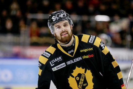 Axel Holmström i Skellefteå AIK. Foto: Ola Westerberg / BILDBYRÅN