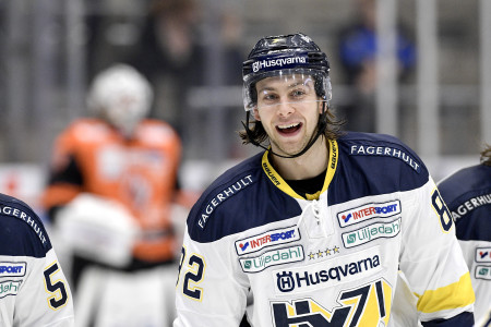 HV71:s Kevin Stenlund. Foto: Magnus Lejhall / BILDBYRÅN