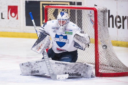 Emil Kruse i BIK Karlskoga. Foto: Simon Hastegård / Bildbyrån 