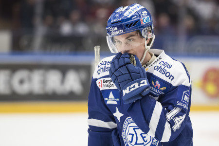 Oskar Lang i Leksand. Foto: Daniel Eriksson / BILDBYRÅN