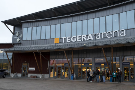 Tegera Arena. Foto: Daniel Eriksson / BILDBYRÅN