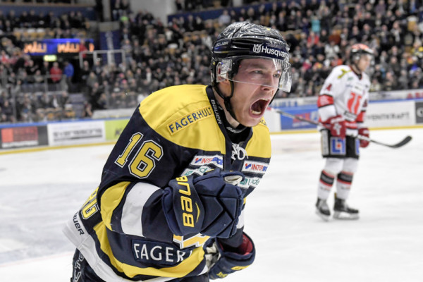 Filip Sandberg i HV71. Foto: Carl Sandin / BILDBYRÅN