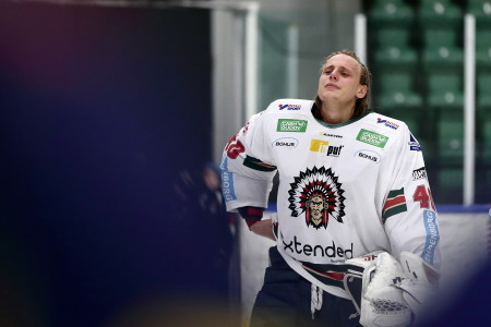 Hugo Fagerblom i Frölunda. Foto: Josefine Loftenius / BILDBYRÅN