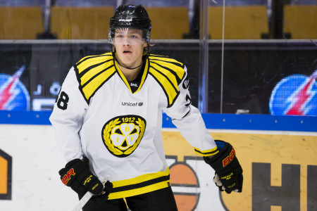 Jesper Boqvist i Brynäs IF. Foto: Stefan Persson / BILDBYRÅN