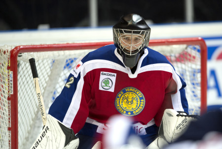 Rasmus Hedström i TV-pucken. Foto: Niklas Larsson / Bildbyrån