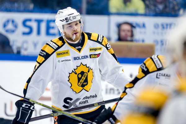 Sam Marklund i Skellefteå AIK. Foto: Jonas Ljungdahl / BILDBYRÅN