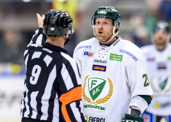 Färjestads Martin Rymark. Foto: Peter Skaugvold / BILDBYRÅN