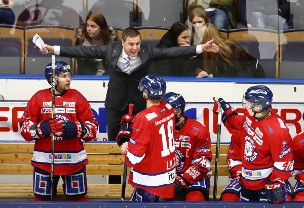 LHC:s tränare Dan Tangnes. Foto: Peter Holgersson / BILDBYRÅN