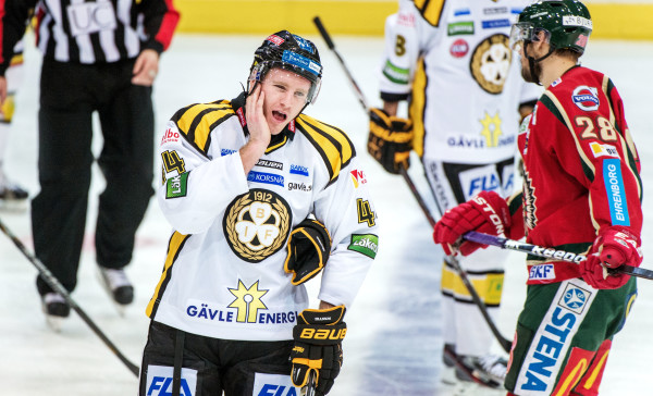 Cody Franson i Brynäs-tröjan. Foto: Carl Sandin / BILDBYRÅN