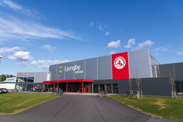 Troja/Ljungby:s hemmaarena, Ljungby Arena. Foto: Jonas Ljungdahl / BILDBYRÅN