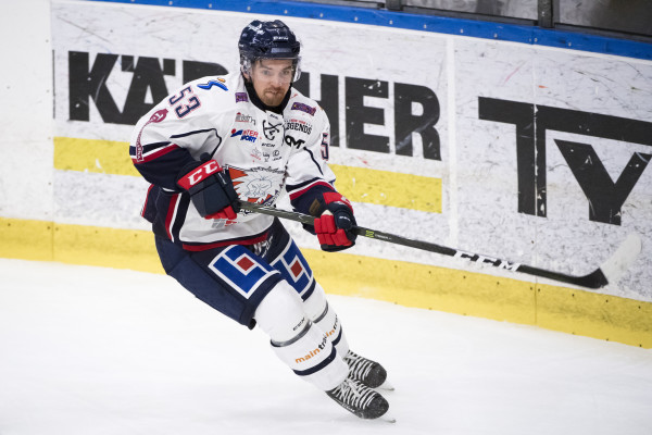 LHC:s Eddie Larsson. Foto: Fredrik Karlsson / BILDBYRÅN