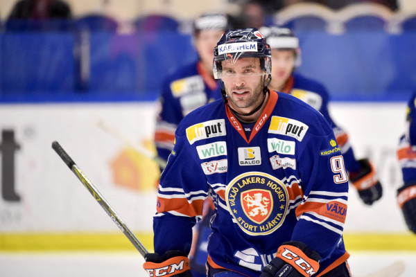 Josh Hennessy i Växjö Lakers. Foto: Jonas Ljungdahl / BILDBYRÅN