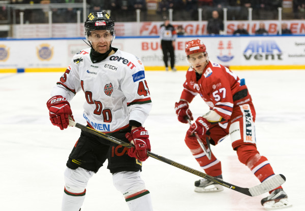 Oscar Steén i MODO Hockey. Foto: Pär Olert / BILDBYRÅN